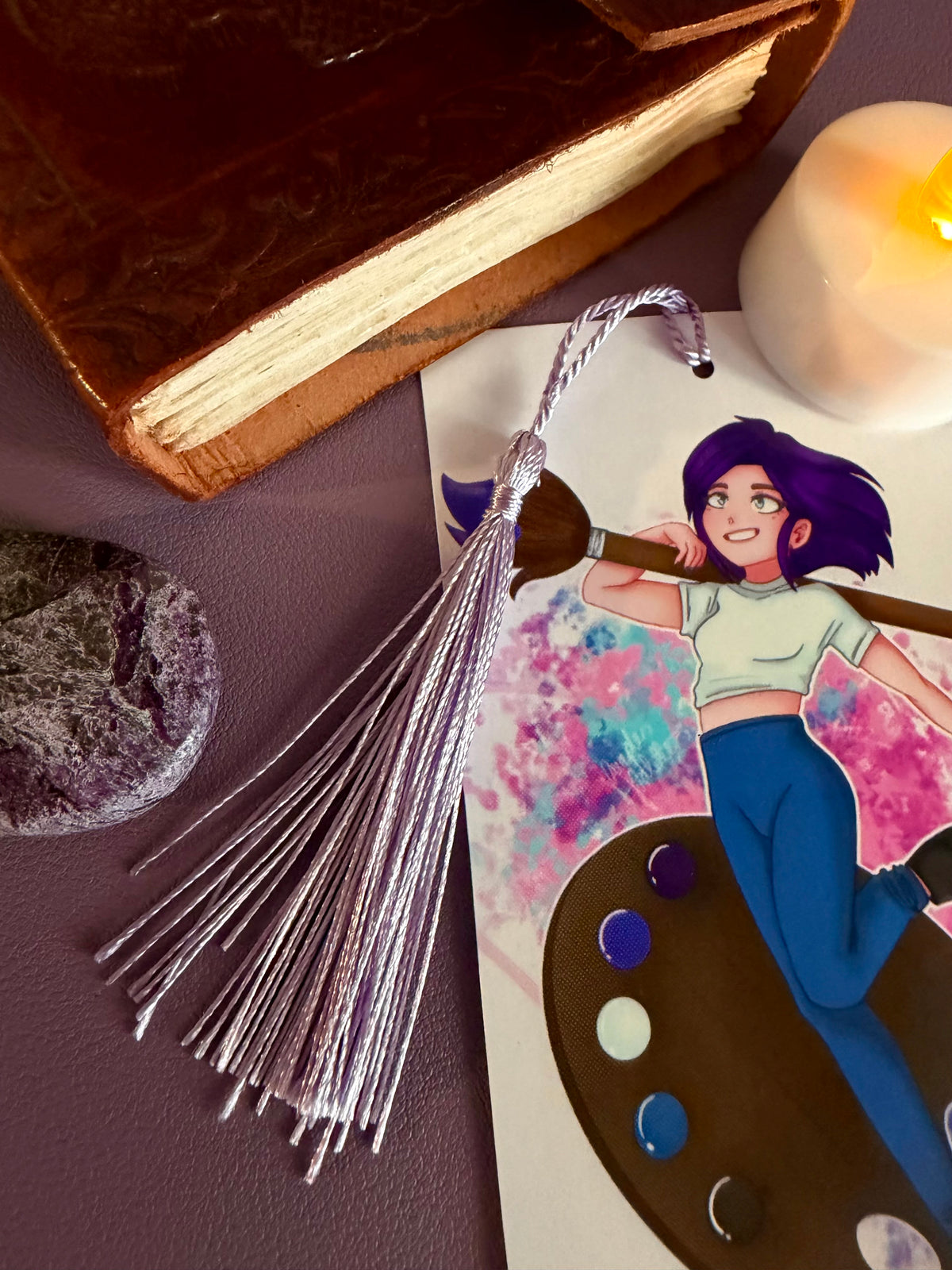 Purple Palette Bookmark (OC)