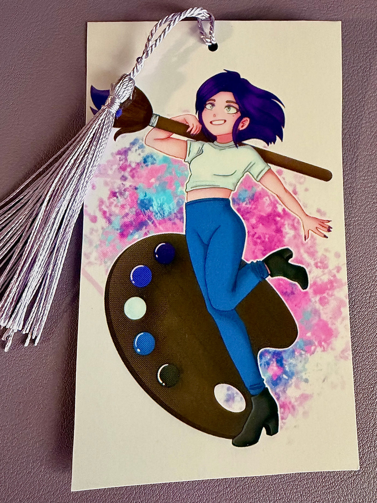 Purple Palette Bookmark (OC)