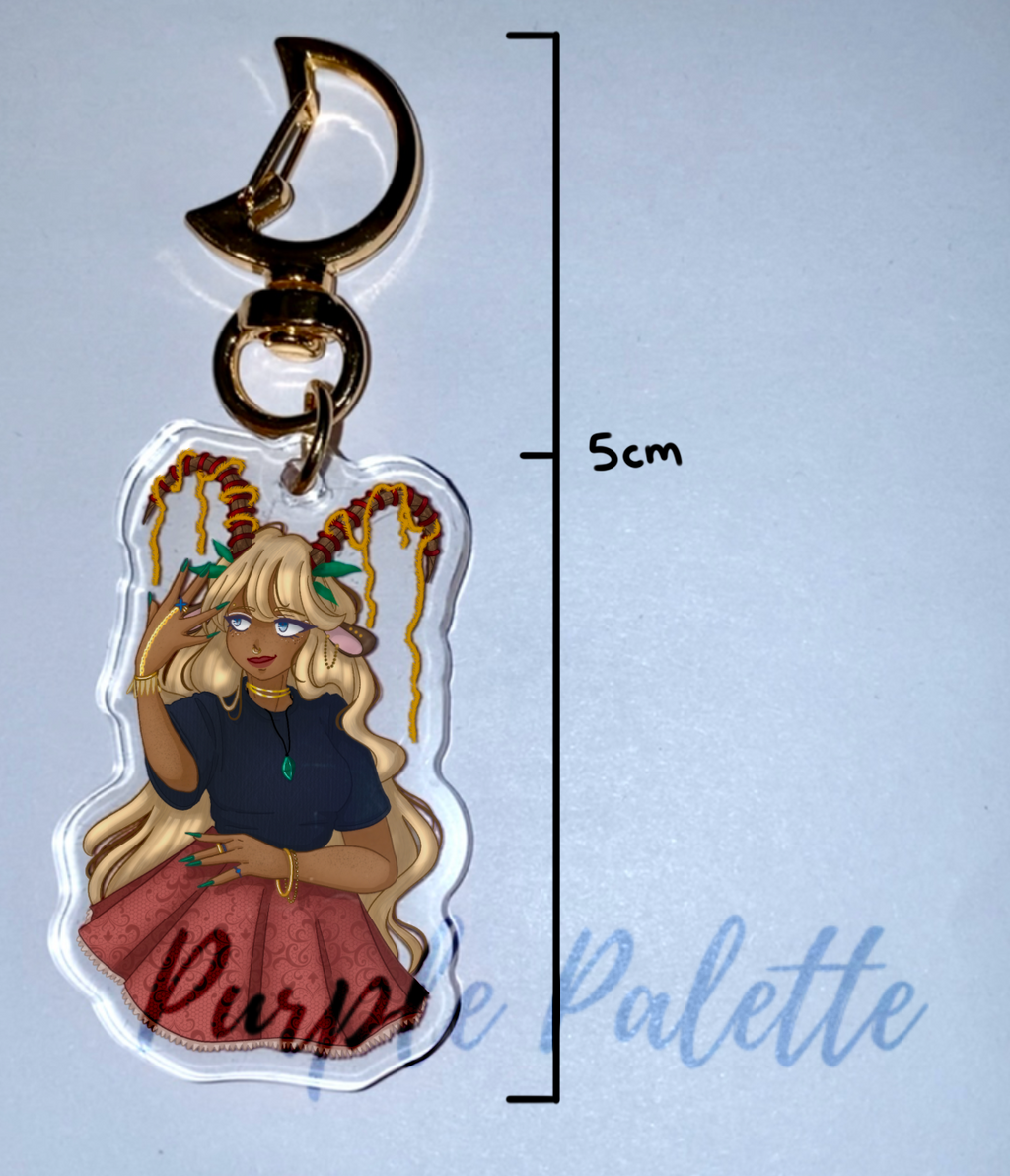 Element Earth Acrylic Keychain (small)