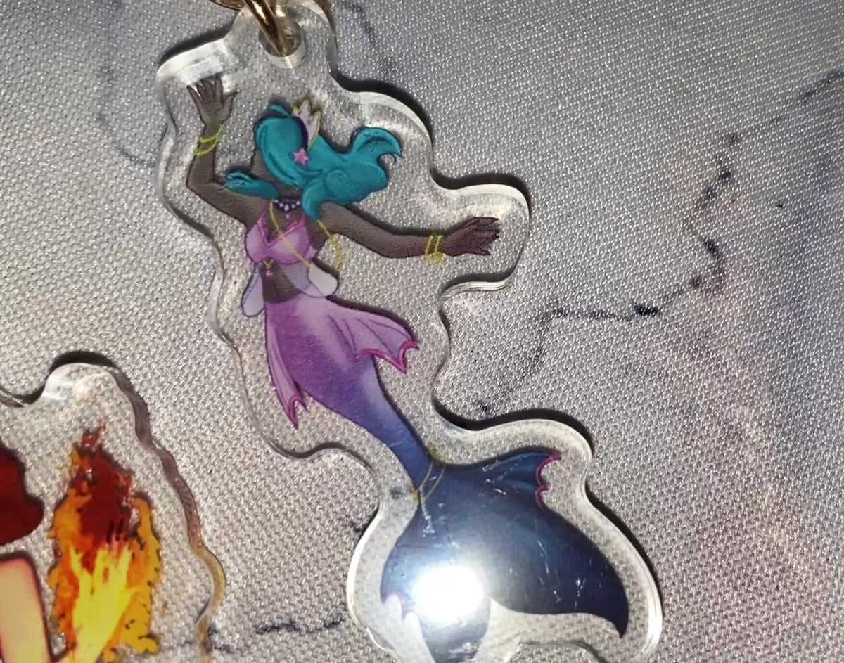 Element Earth Acrylic Keychain (small)