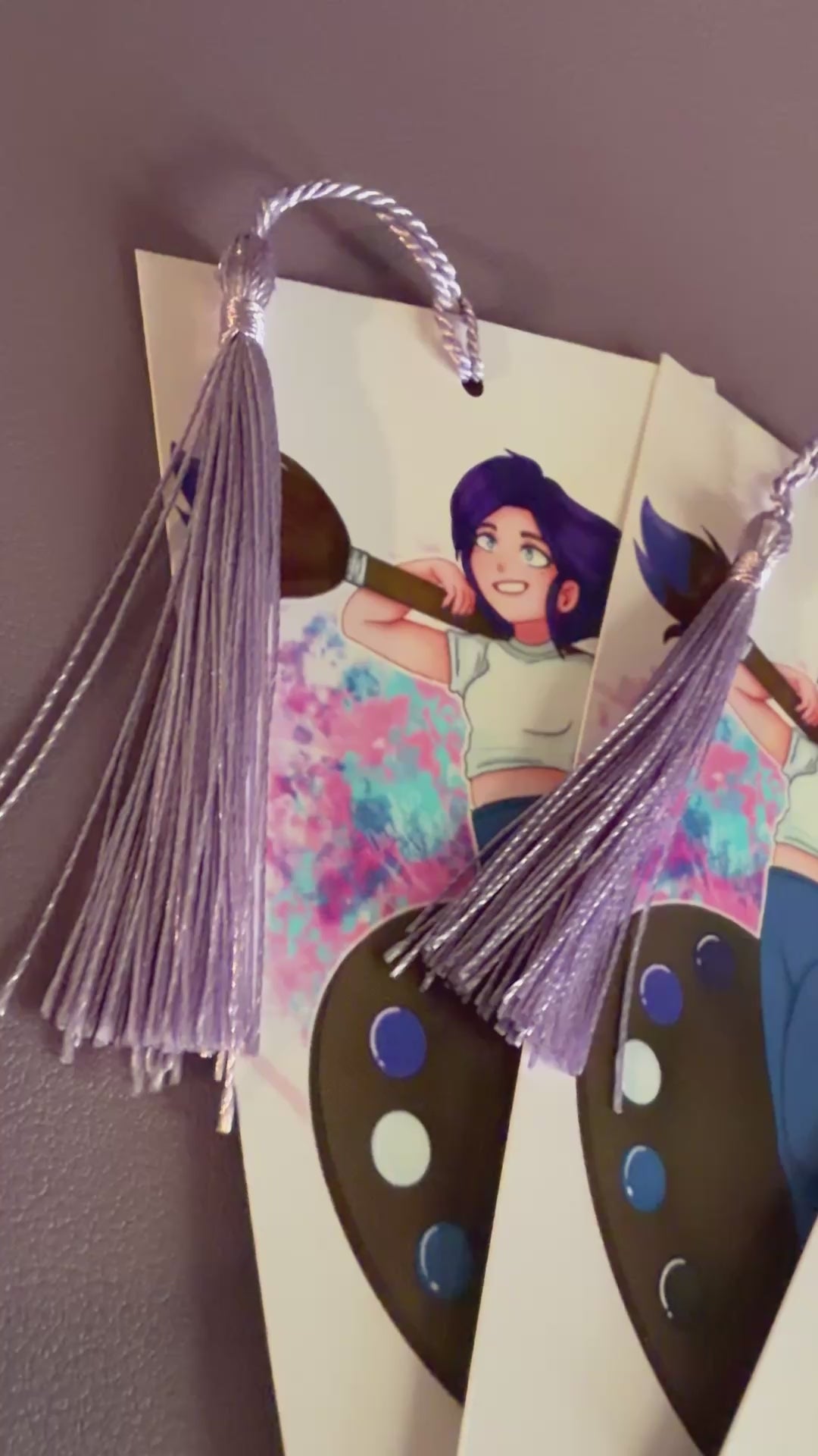 Purple Palette Bookmark (OC)
